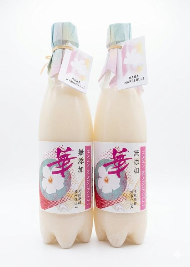 現行ラベルの華マッコリ2本